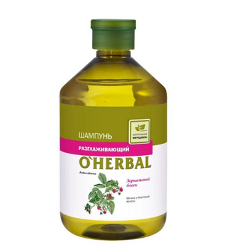Шампунь з екстрактом малини 500мл O`herbal - фото