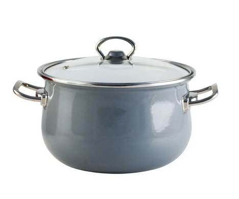 Каструля з кришкою d=16см 2,1л Gray Infinity (SCE-P952) - фото