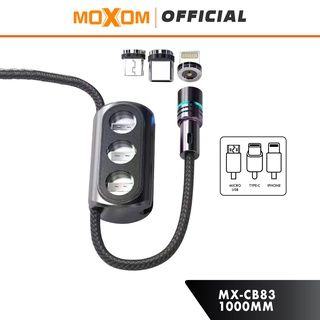 Кабель 3в1(Lightning/Micro/Type-c) Moxom (MX-CB83) - фото
