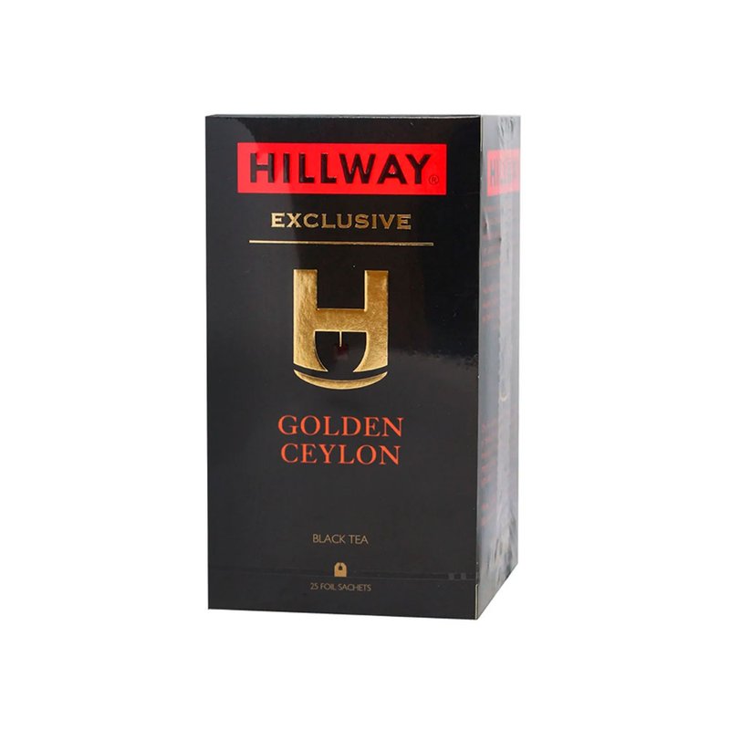 Чай чорний Golden Ceylon 50г/25пак. Hillway - фото
