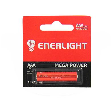 Батарейка AAA 1шт LRO3 Mega Power Enerlight - фото