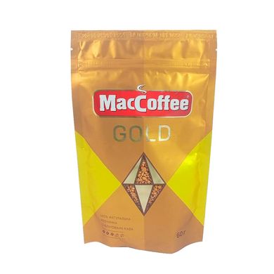 Кава натуральна розчинна 60г MacCofee Gold - фото