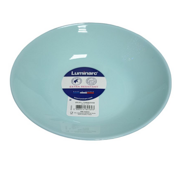 Тарілка обідня глибока 20см Zelie L Turquoise Luminarc (Q3442) - фото