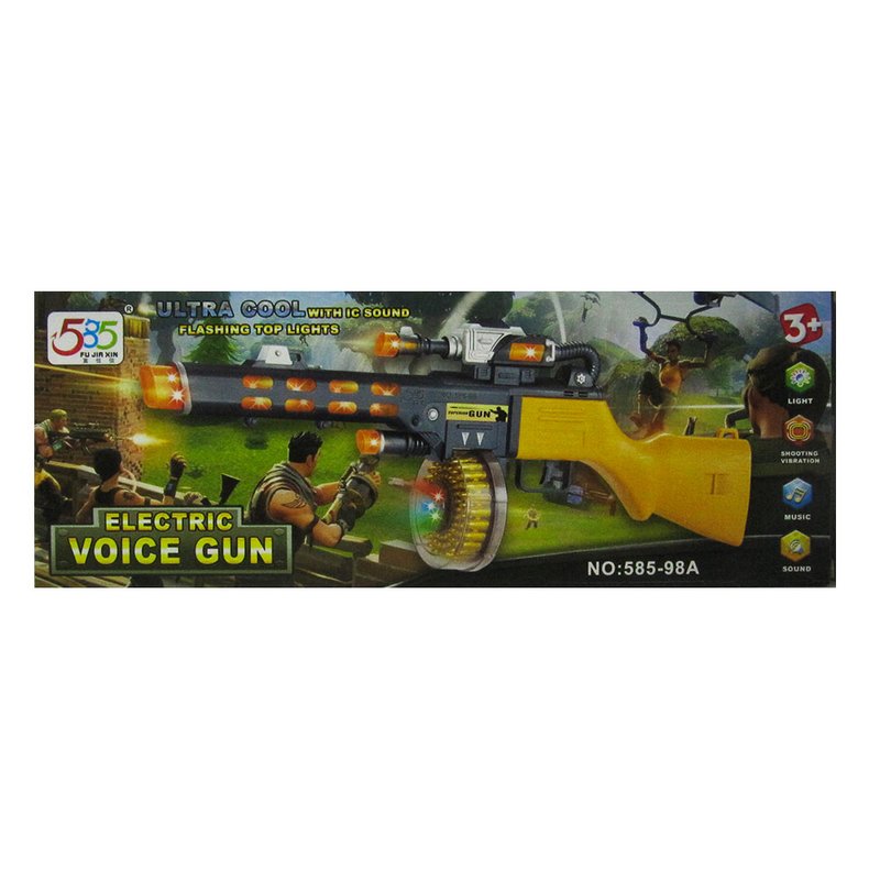 Іграшка зброя Electric Voice Gun (585-98A) - фото