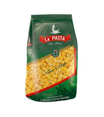 Вироби макаронні супові Stars 400г La Pasta - фото