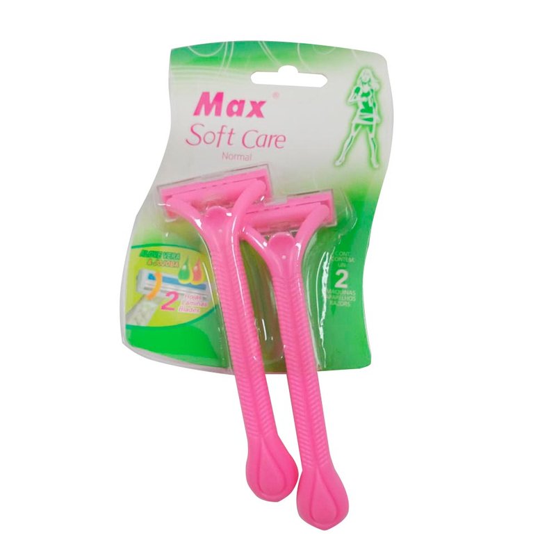 Станки для гоління жіночі 2шт Max Soft Care - фото