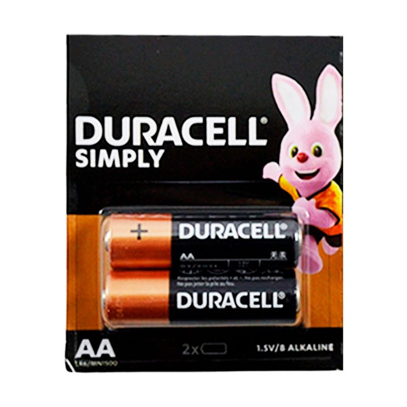 Батарейки пальчик 2шт/уп Duracell (LRO6) - фото