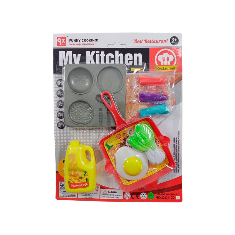 Набір іграшкового посуду My Kitchen (QX1122-11) - фото