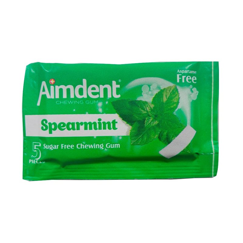 Резинка жевательная Spearmint 5шт/уп Aimdent - фото
