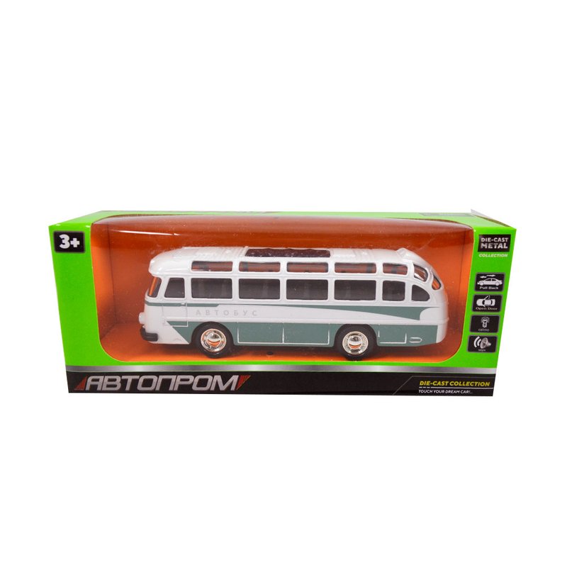 Іграшка автобус металевий Автопром (3288) - фото