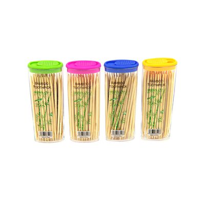 Зубочистки бамбукові кишенькові 2,8*7,5см (А) - фото