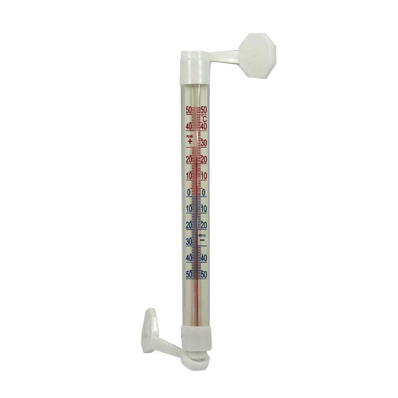 Термометр вуличний скляний 20,5см - фото