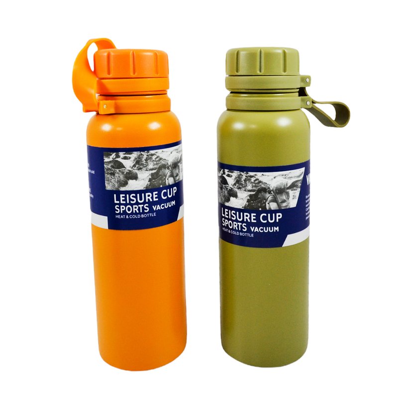 Пляшка-термос для води 650мл (0168) - фото