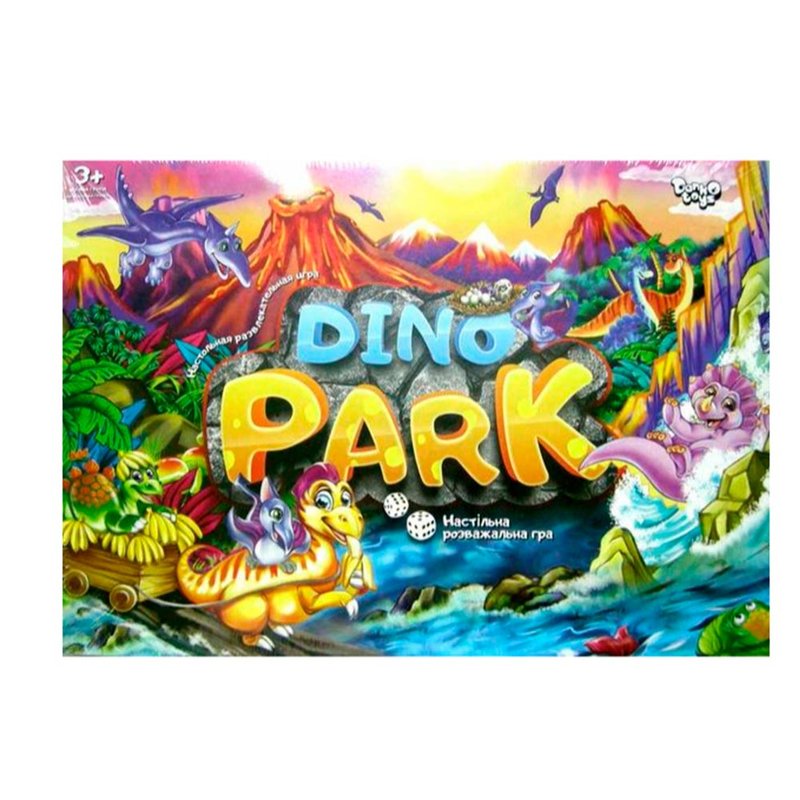 Игра настольная Dino Park Danko toys (DT G95) - фото