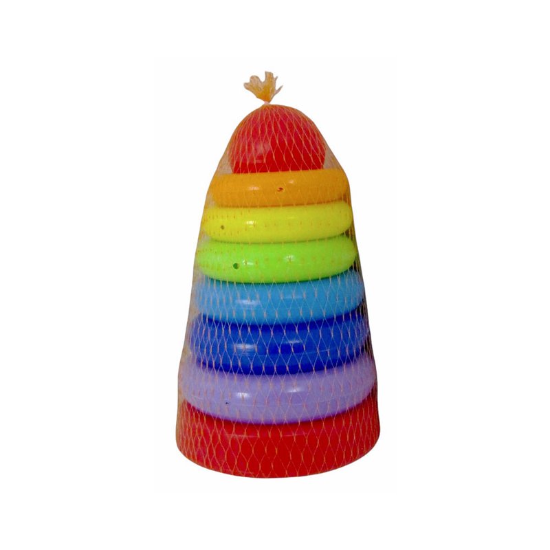 Іграшка розвиваюча пірамідка Colorplast (1-079) - фото