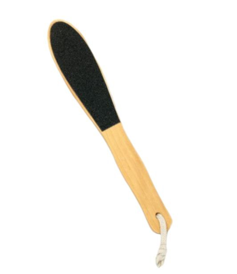 Пемза-терка для ніг з дерев`яною ручкою - фото