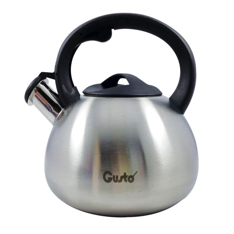 Чайник з нержавіючої сталі зі свистком 2,5л Gusto (GT-1406-25) - фото