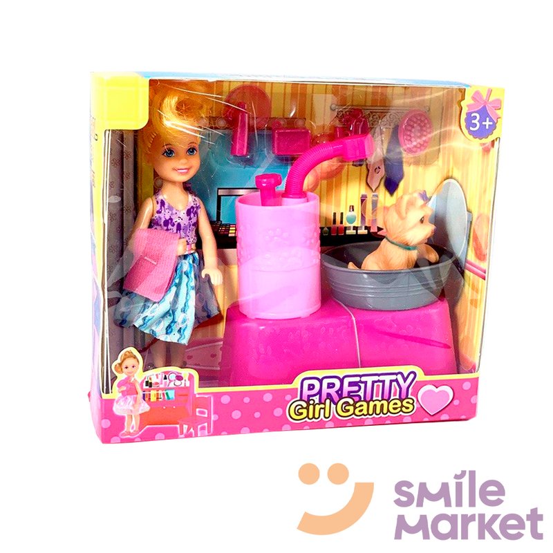 Лялька з меблями "Pretty Girl Games" (SR316) - фото