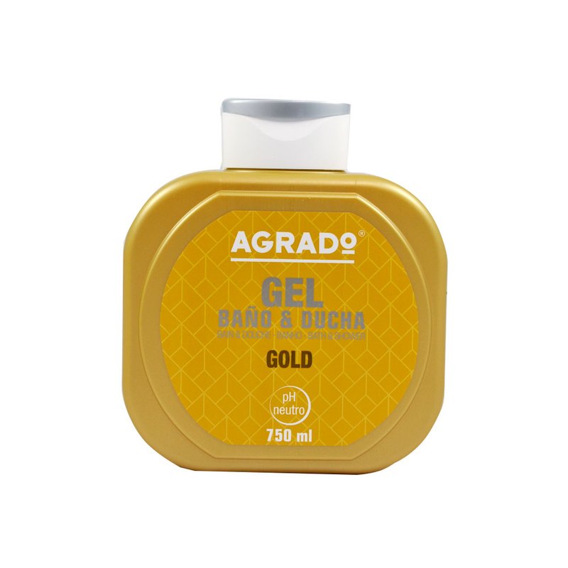 Гель для душу золотий 750мл Agrado - фото