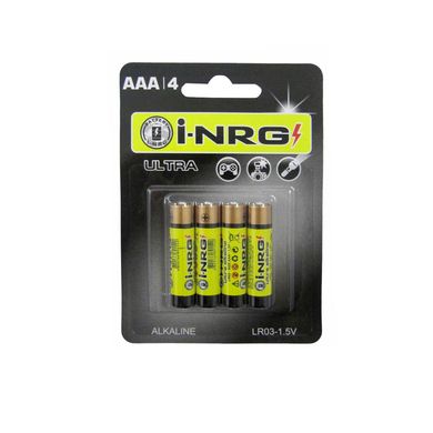 Батарейки 4шт/уп i-NRG AAA4 (LR03) - фото
