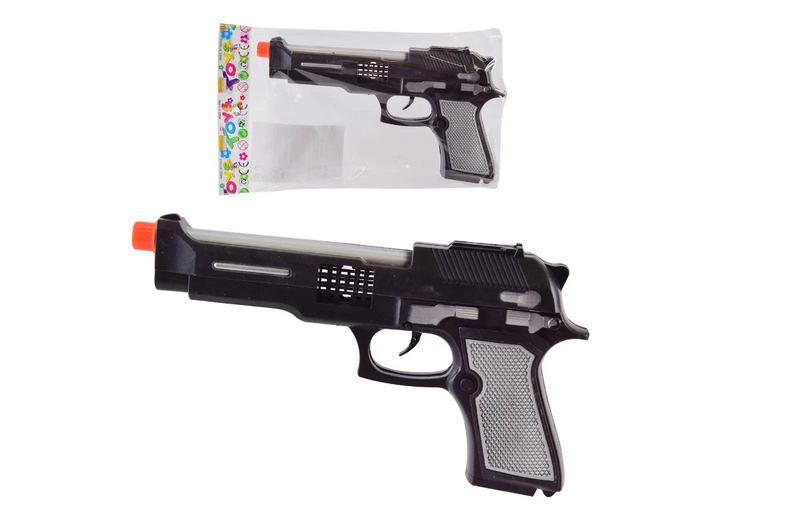 Іграшка пістолет-трещітка (304-3) - фото