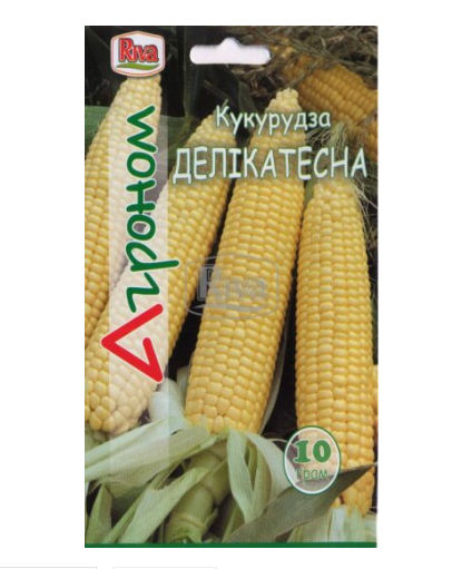 Насіння кукурудза Делікатесна 10г Агроном - фото