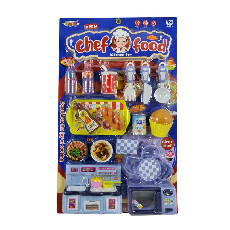 Набор игрушечный Кухня Chef food (A6619-56) - фото