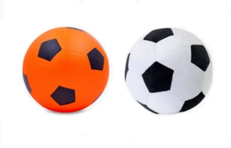 Іграшка м`яч м`який футбольний 22см Чуди сам - фото