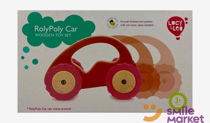 Іграшка дерев`яна машина Ролі-Полі - фото