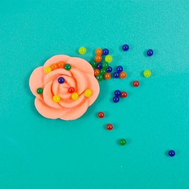 Кульки гідрогелеві з квіткою 1шт (4057) - фото