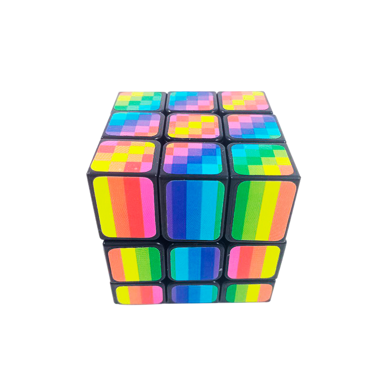 Кубик Рубика райдужний 3*3 Fanxin (FX7732) - фото