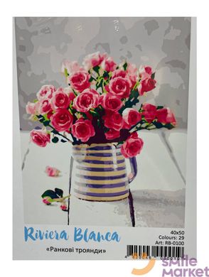 Набір для розпису за номерами 40*50см Riviera Blanca - фото