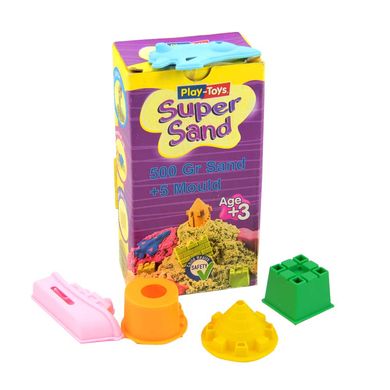 Набір кінетичного піску 500г Play-Toys.Super (42410) - фото