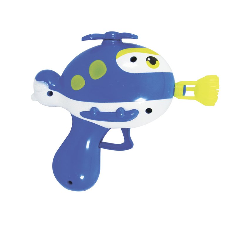 Іграшка пістолет-гелікоптер для мильних бульбашок+запаска - фото