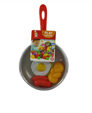 Набір іграшка сковорідка з продуктами 8 предметів (Z5521) - фото