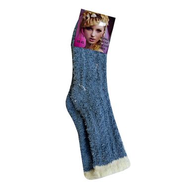 Шкарпетки жіночі "ЛЕНА" махрові - фото