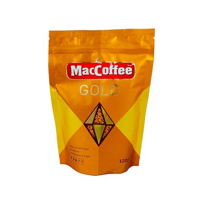 Кава натуральна розчинна 120г MacCofee Gold - фото