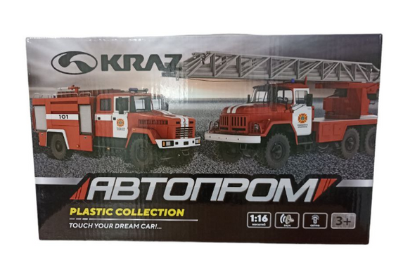 Іграшка машинка пожежна техніка Автопром (KR-2202-09) - фото