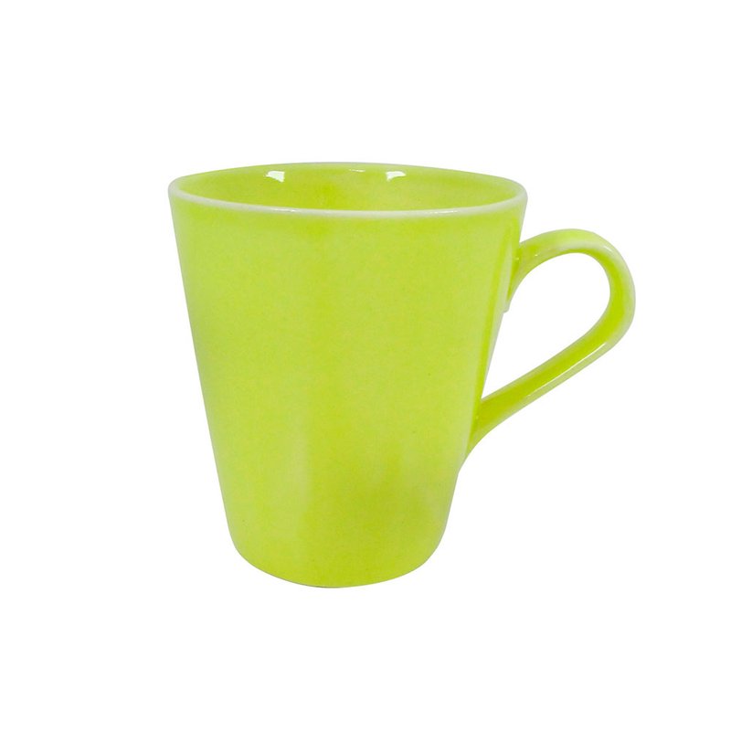 Чашка керамічна осінь жовта 400мл (30062) - фото