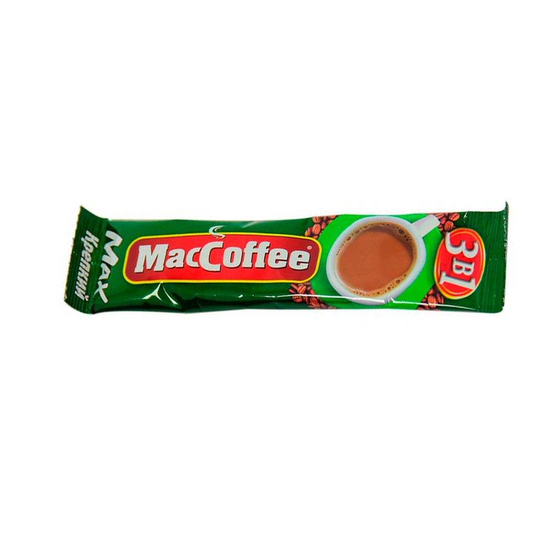 Напій кавовий MacCoffee 3в1 Max міцний 16г - фото