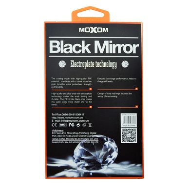 Кабель Micro Black Mirror Moxom (CC-77) - фото
