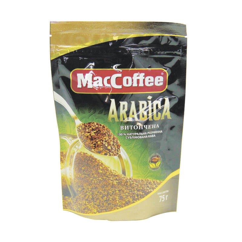 Кава розчинна 75г MacCoffee Arabica - фото