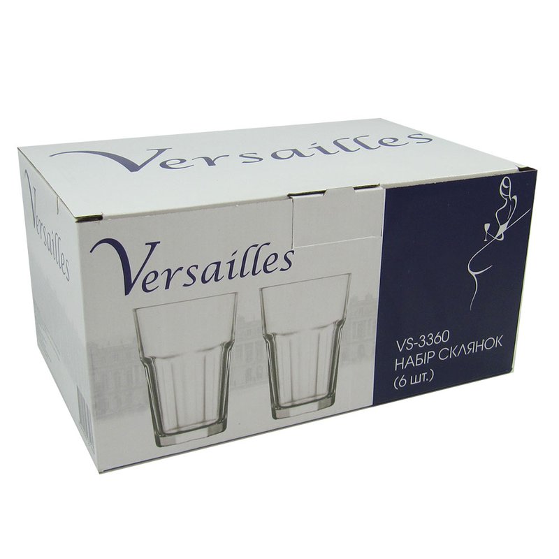 Набір склянок 6шт*360мл Aras Versailles (VS-3360) - фото