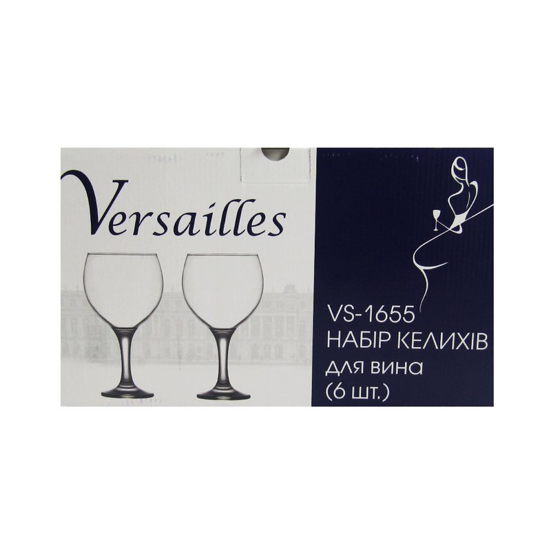 Набір келихів для вина 6шт*645мл Misket Versailles (VS-1655) - фото