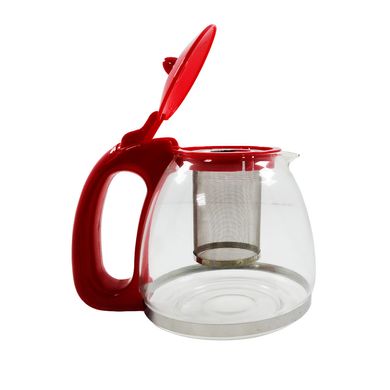 Чайник-заварник скляний 1250мл Stenson (MS-0219) - фото
