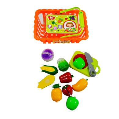 Набір іграшковий продукти у кошику Funny (XS-16003C) - фото