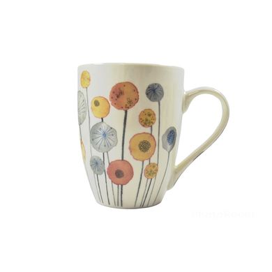 Чашка Айворі польові квіти 340мл Vittora (VT-C-128340) - фото