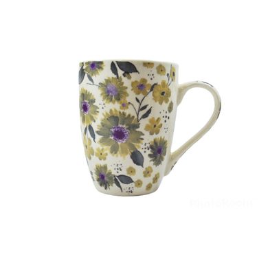 Чашка Айворі польові квіти 340мл Vittora (VT-C-128340) - фото