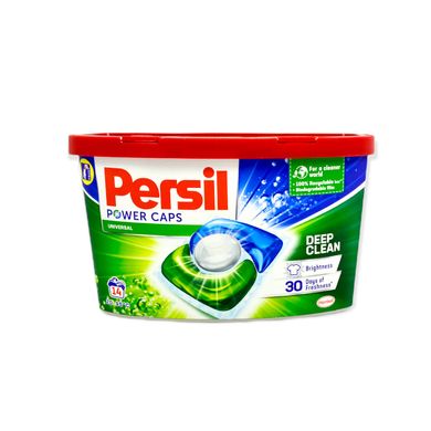 Капсули гелеві для прання 14шт/уп*15г Persil Universal - фото