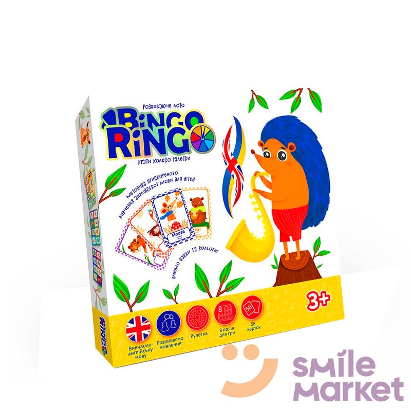 Лото розвиваюче Bingo Ringo (GBR-01-01U) - фото